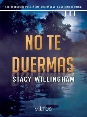 cover image of No te duermas